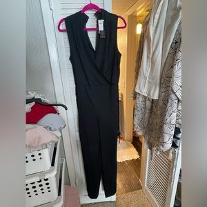 Banana republic jumpsuit black size 10 NWT